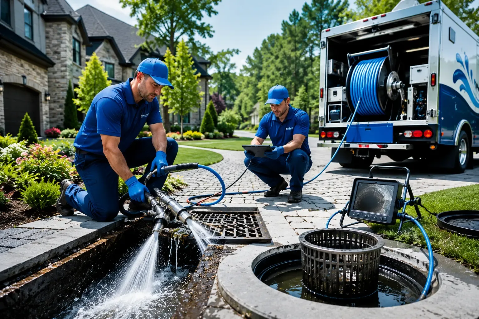 Local outdoor drain cleaning professionals in Kempton, IL