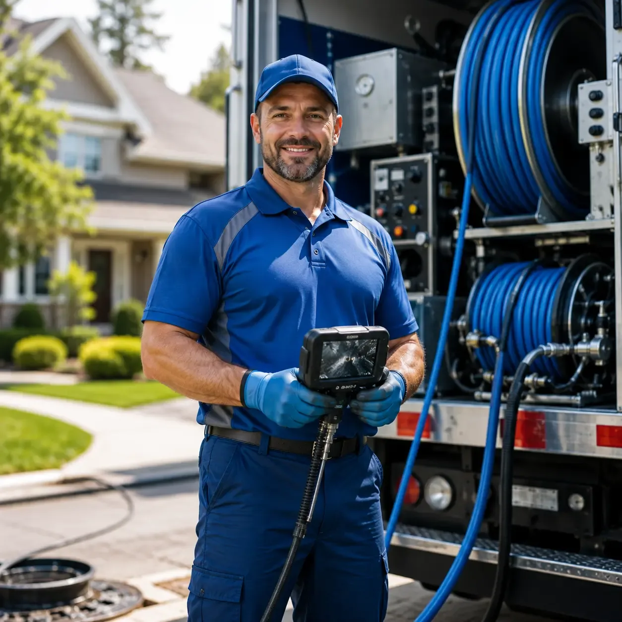 Local outdoor drain cleaning specialists in Kempton, IL